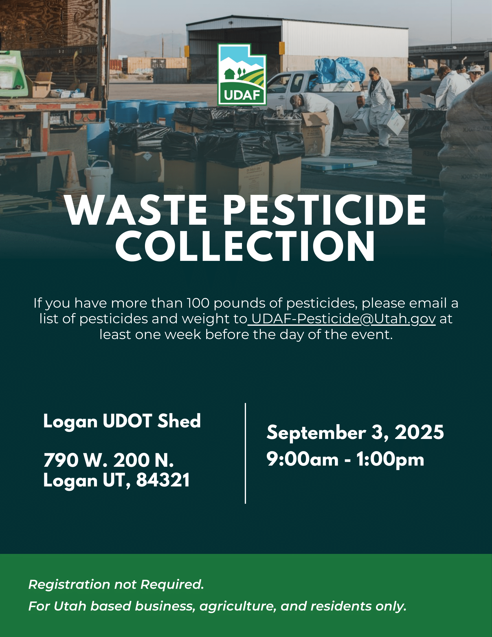 Waste Pesticide Collection Flyer (2025) (1)-1