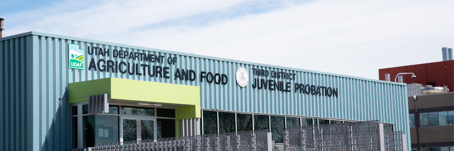 the exterior of the utah department of agriculture and food building